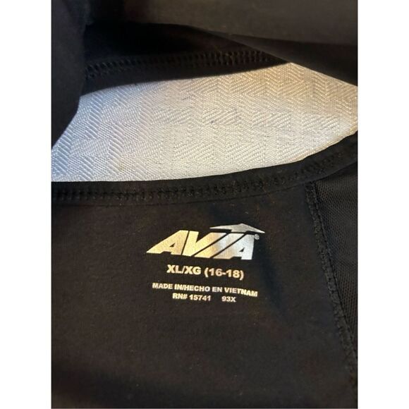 Avia size xl 16/18 sports bra black rn# 15741 - Picture 4 of 6